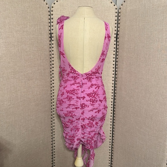 NWT PINK FLORAL DRESS - Picture 8 of 8